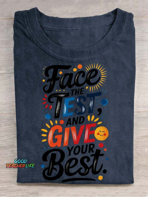 Give Your Best Decorative Pattern T-shirt