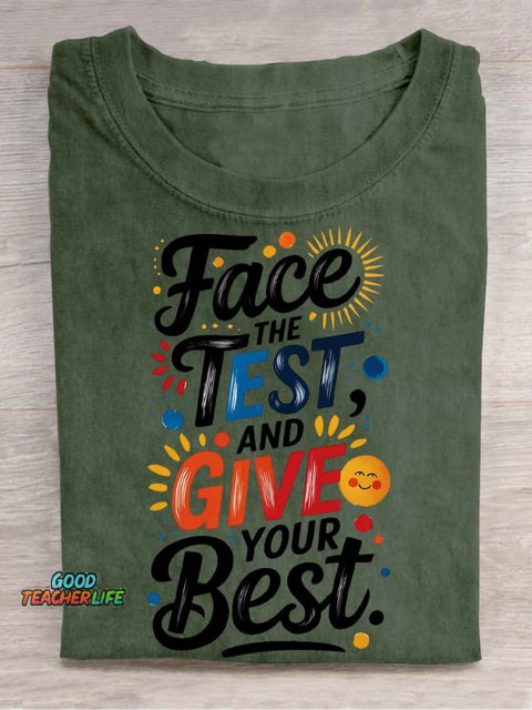 Give Your Best Decorative Pattern T-shirt