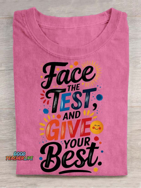 Give Your Best Decorative Pattern T-shirt