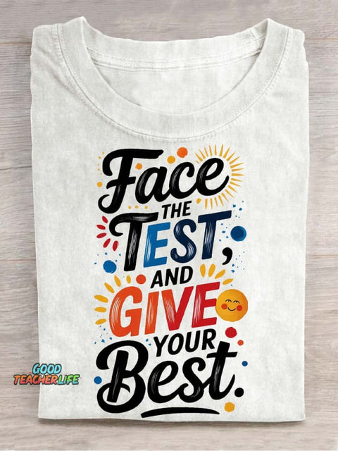 Give Your Best Decorative Pattern T-shirt