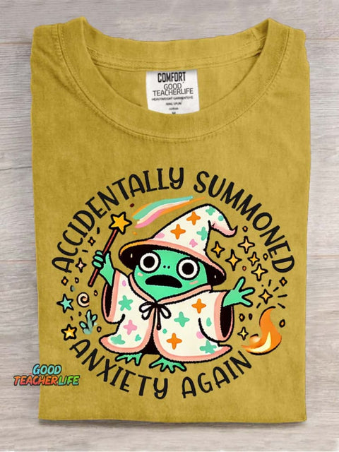 Magic Creatures Wizard Decorative Pattern T-shirt