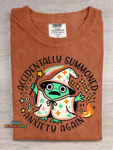 Magic Creatures Wizard Decorative Pattern T-shirt