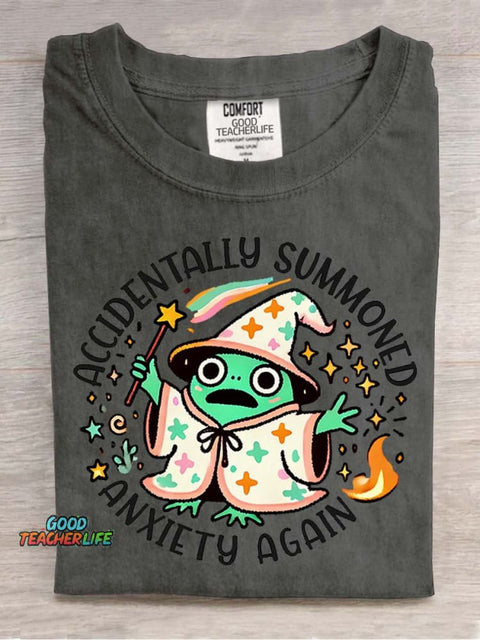 Magic Creatures Wizard Decorative Pattern T-shirt