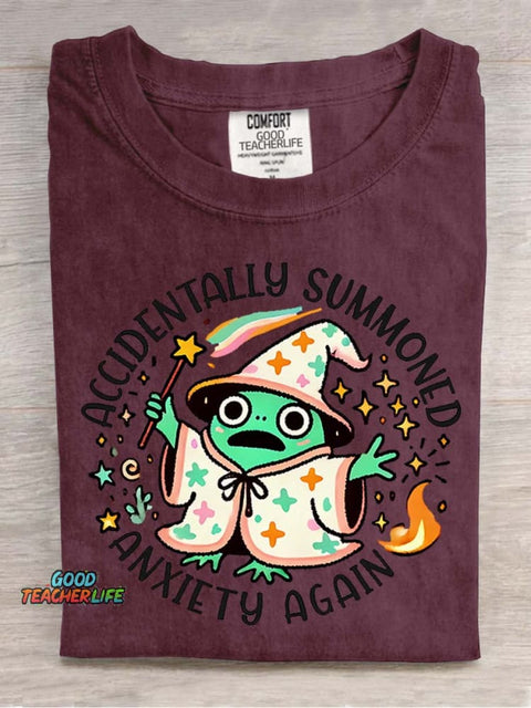 Magic Creatures Wizard Decorative Pattern T-shirt