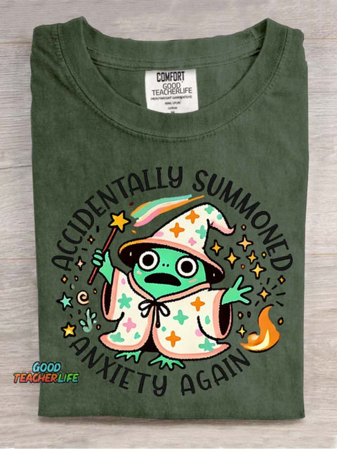 Magic Creatures Wizard Decorative Pattern T-shirt