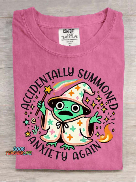 Magic Creatures Wizard Decorative Pattern T-shirt