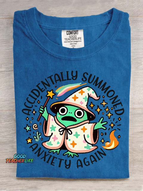 Magic Creatures Wizard Decorative Pattern T-shirt