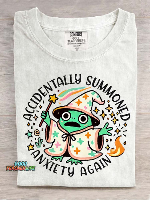 Magic Creatures Wizard Decorative Pattern T-shirt