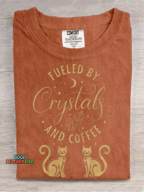 Crystalg Decorative Pattern T-shirt