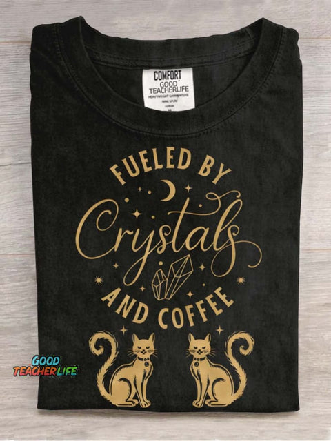 Crystalg Decorative Pattern T-shirt