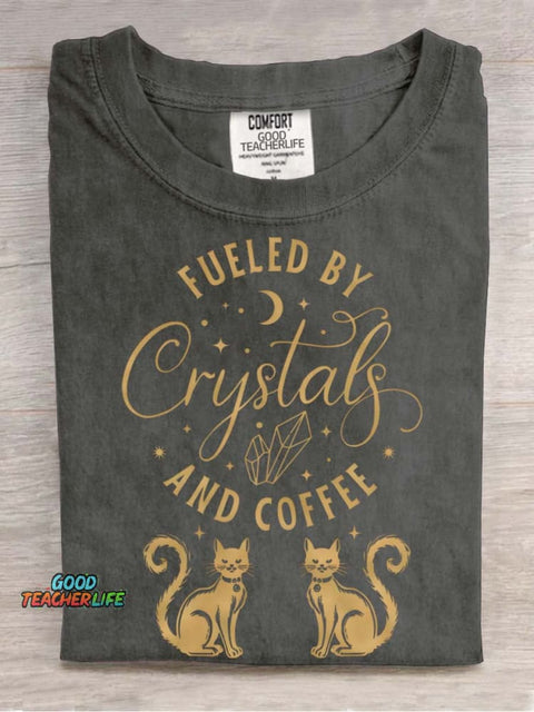Crystalg Decorative Pattern T-shirt