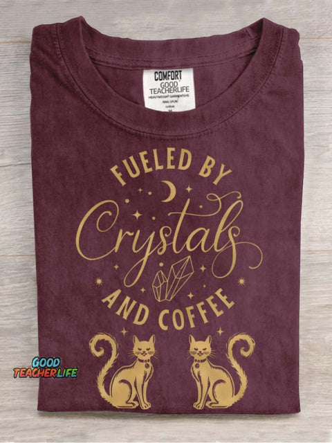 Crystalg Decorative Pattern T-shirt