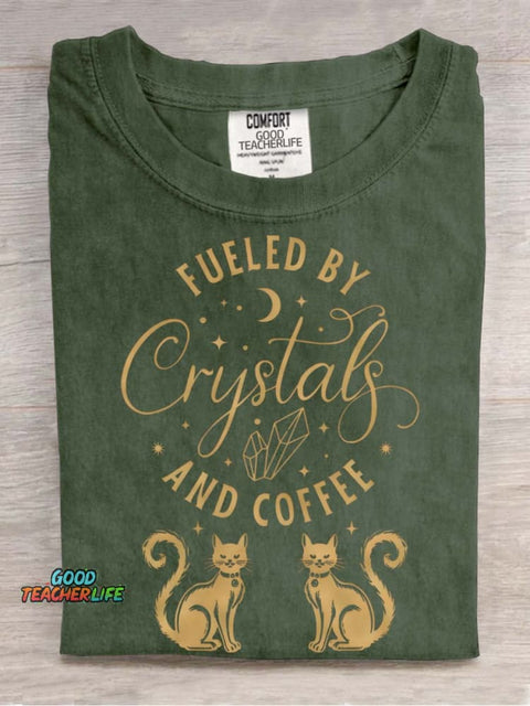 Crystalg Decorative Pattern T-shirt