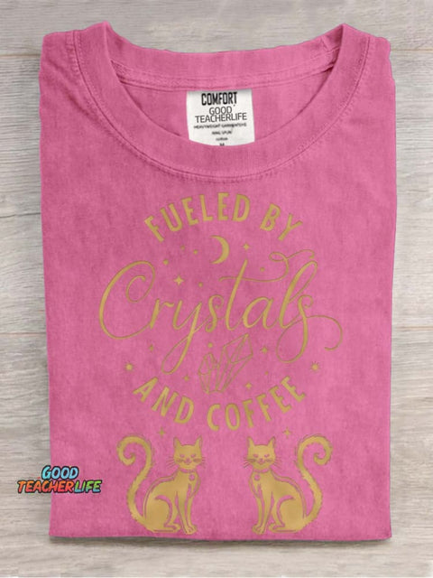 Crystalg Decorative Pattern T-shirt