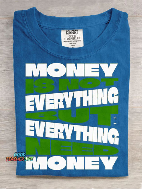 Money Money Money Decorative Pattern T-shirt