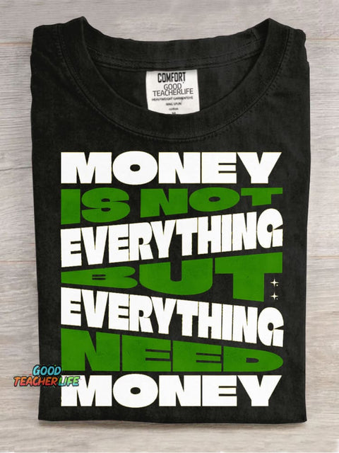 Money Money Money Decorative Pattern T-shirt