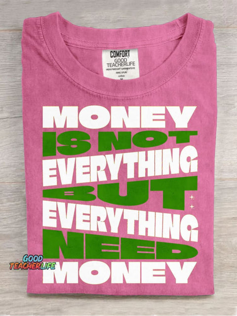 Money Money Money Decorative Pattern T-shirt