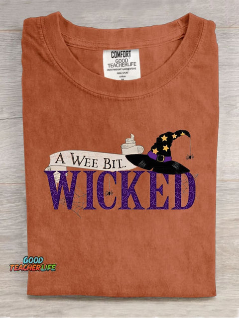 Witch Decorative Pattern T-shirt