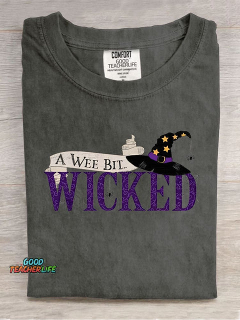 Witch Decorative Pattern T-shirt