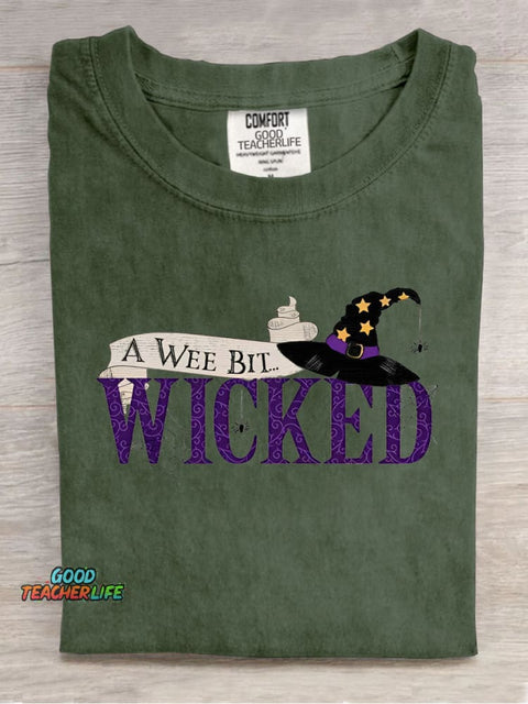 Witch Decorative Pattern T-shirt