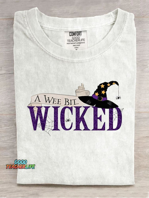 Witch Decorative Pattern T-shirt
