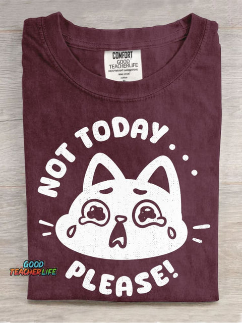Kitten Begging Decorative Pattern T-shirt