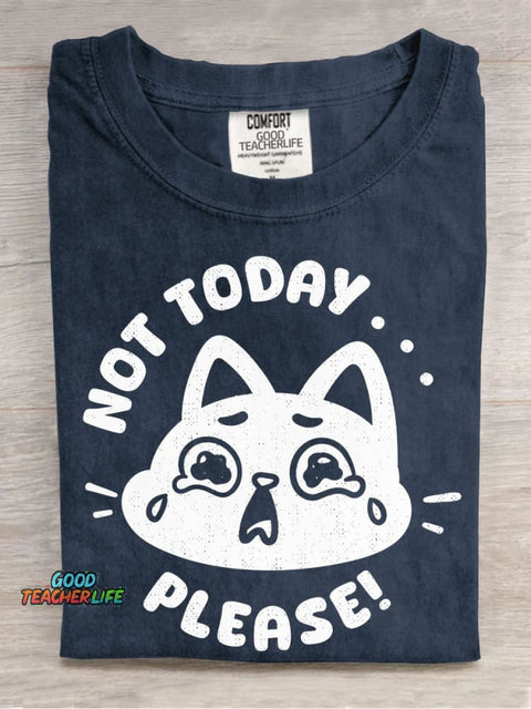 Kitten Begging Decorative Pattern T-shirt