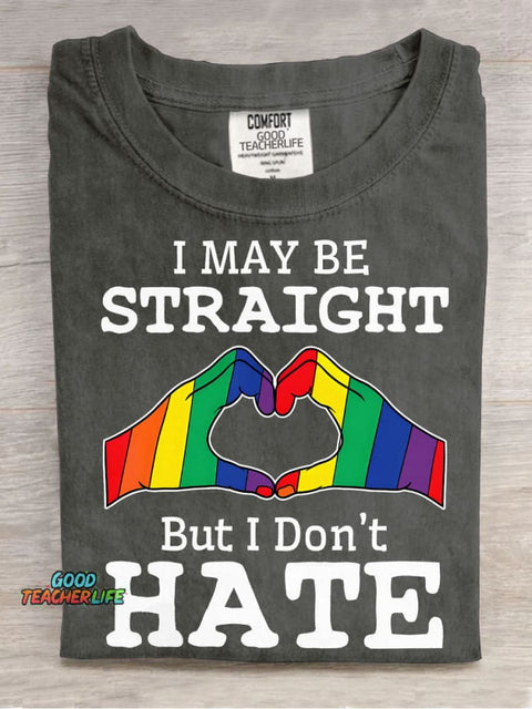 I Don't Hate Decorative Pattern T-shirt