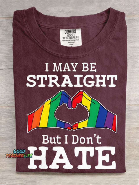 I Don't Hate Decorative Pattern T-shirt