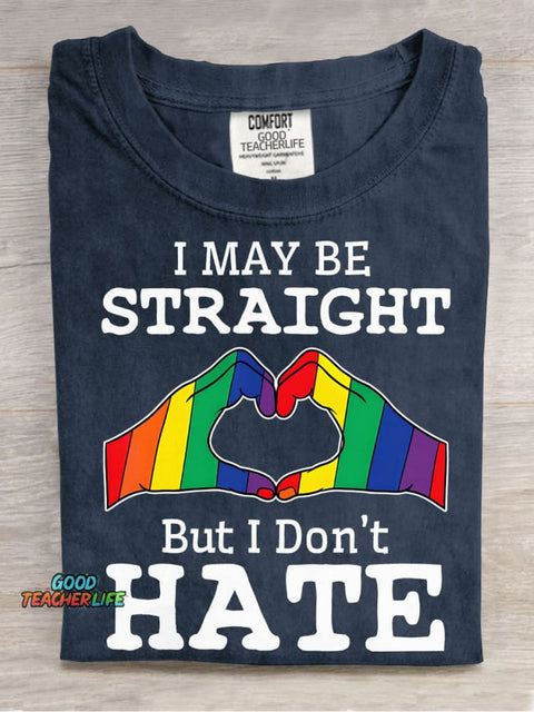 I Don't Hate Decorative Pattern T-shirt