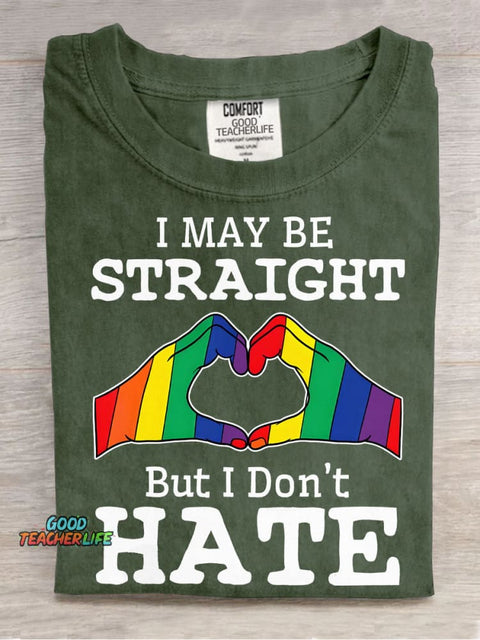 I Don't Hate Decorative Pattern T-shirt