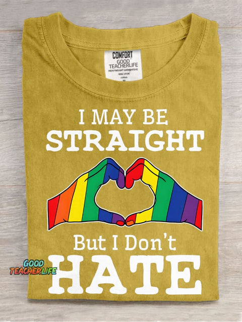 I Don't Hate Decorative Pattern T-shirt