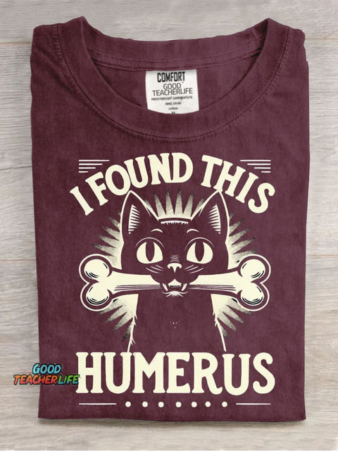 I Found This Humerus Decorative Pattern T-shirt
