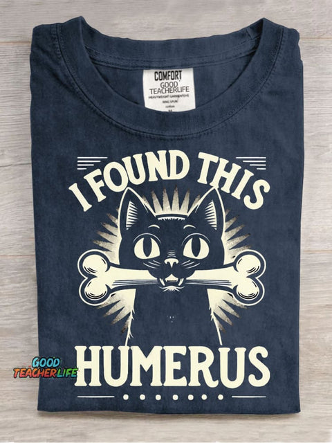 I Found This Humerus Decorative Pattern T-shirt
