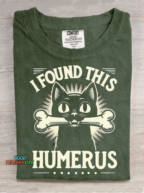 I Found This Humerus Decorative Pattern T-shirt