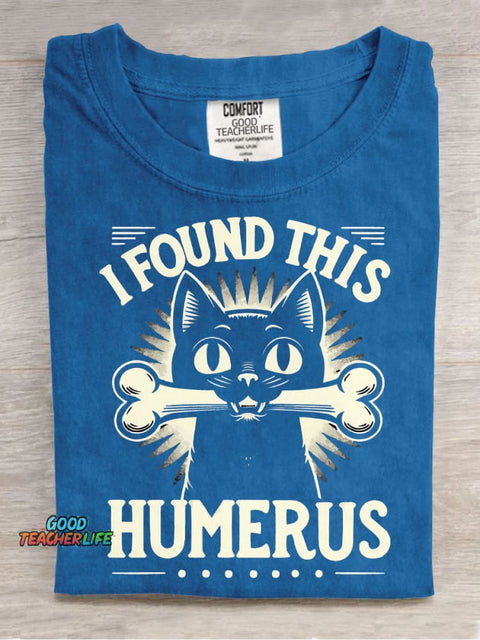 I Found This Humerus Decorative Pattern T-shirt