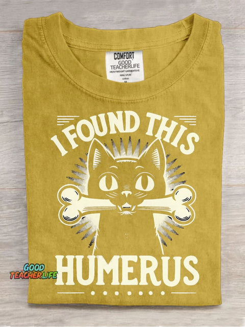 I Found This Humerus Decorative Pattern T-shirt