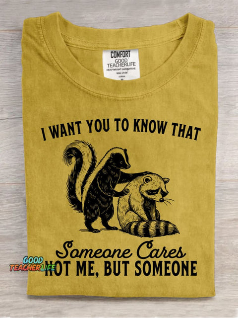 Friendship Comfort Decorative Pattern T-shirt