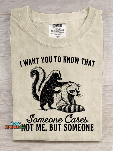 Friendship Comfort Decorative Pattern T-shirt
