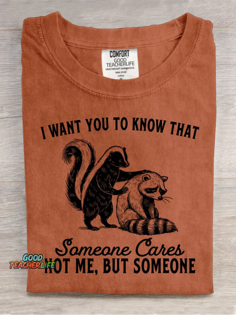 Friendship Comfort Decorative Pattern T-shirt