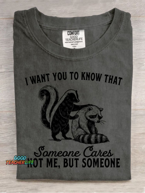Friendship Comfort Decorative Pattern T-shirt