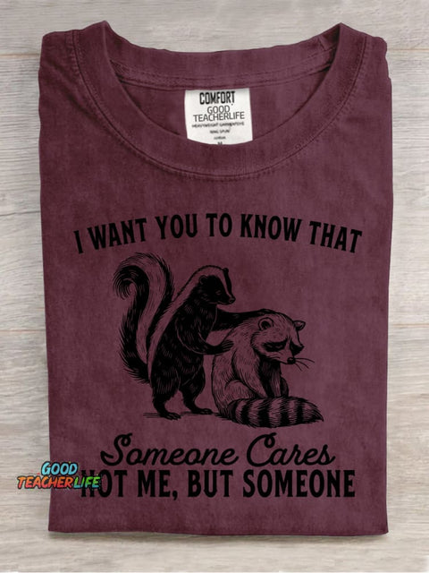 Friendship Comfort Decorative Pattern T-shirt