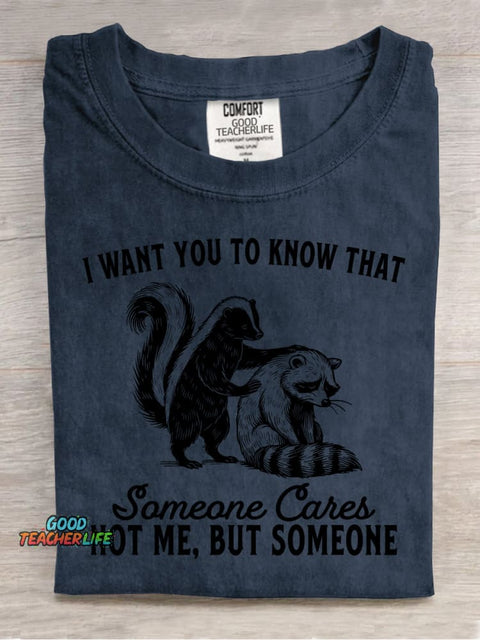 Friendship Comfort Decorative Pattern T-shirt