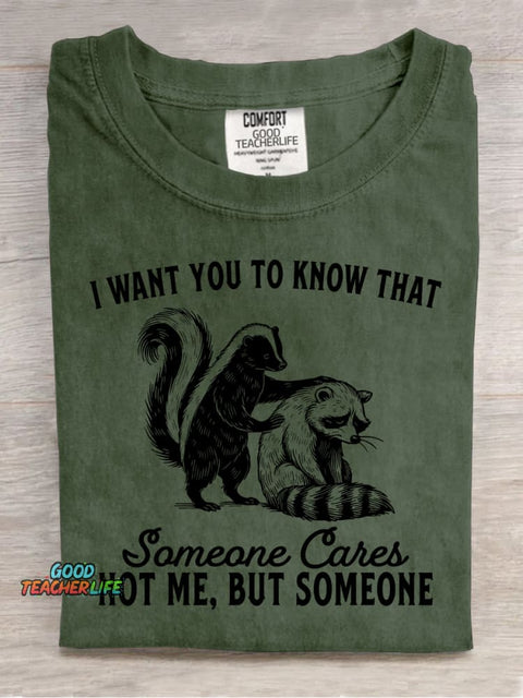 Friendship Comfort Decorative Pattern T-shirt