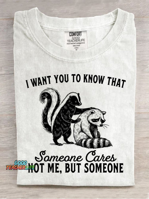 Friendship Comfort Decorative Pattern T-shirt