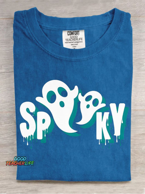 Spooky Decorative Pattern T-shirt
