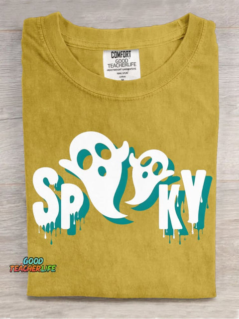 Spooky Decorative Pattern T-shirt