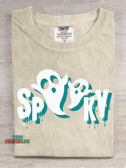 Spooky Decorative Pattern T-shirt