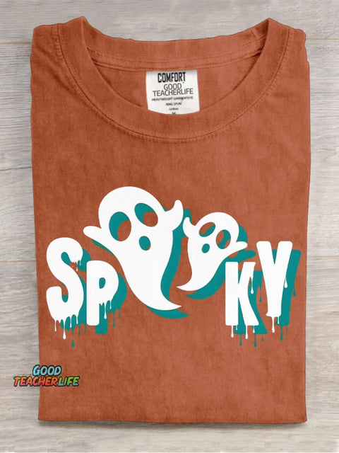 Spooky Decorative Pattern T-shirt