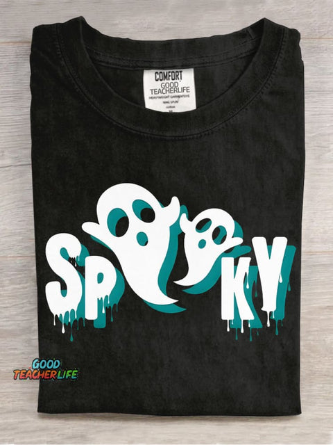 Spooky Decorative Pattern T-shirt